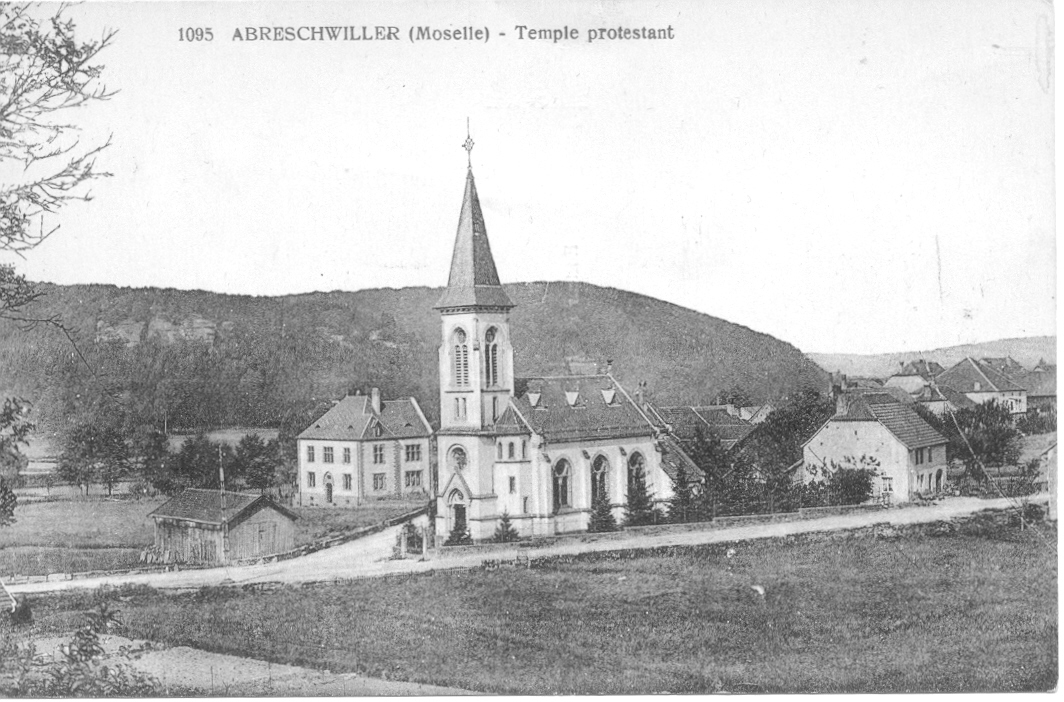 Temple abreschviller vers 1914